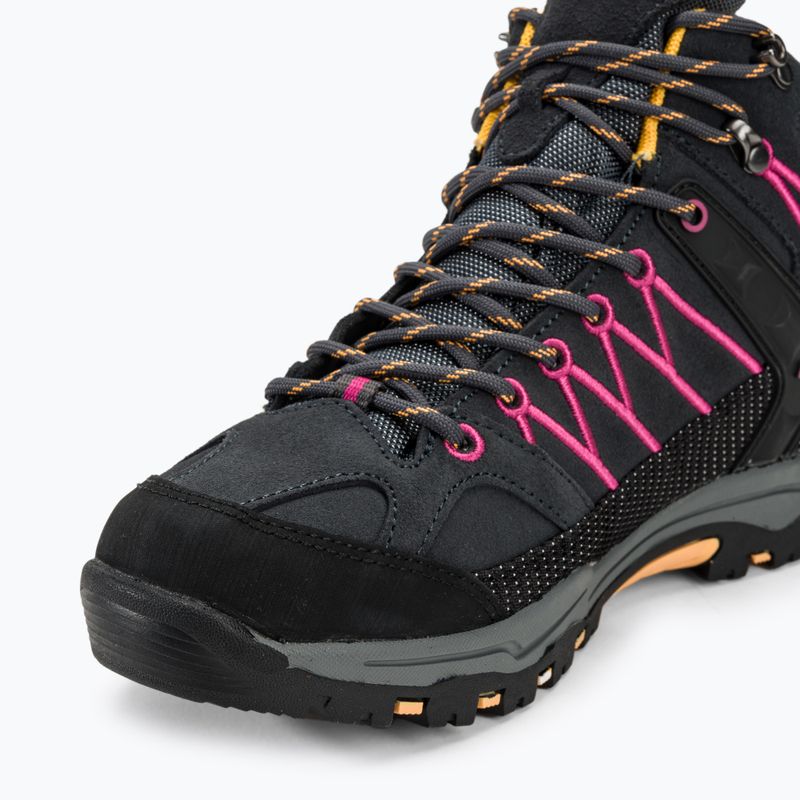 Scarponi da trekking per bambini CMP Rigel Mid antracite/bouganville 7