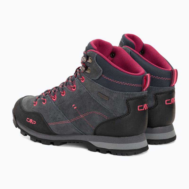 Stivali da trekking da donna CMP Alcor Mid Wp antracite 3
