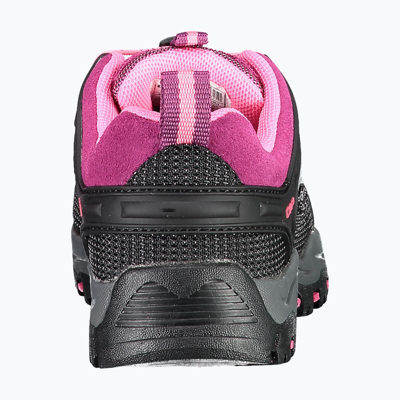 Scarponi da trekking CMP per bambini Rigel Low Wp berry / rosa fluo 10