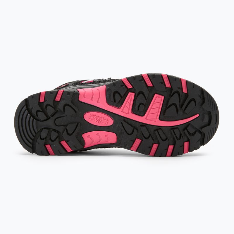 Scarponi da trekking CMP per bambini Rigel Low Wp berry / rosa fluo 4