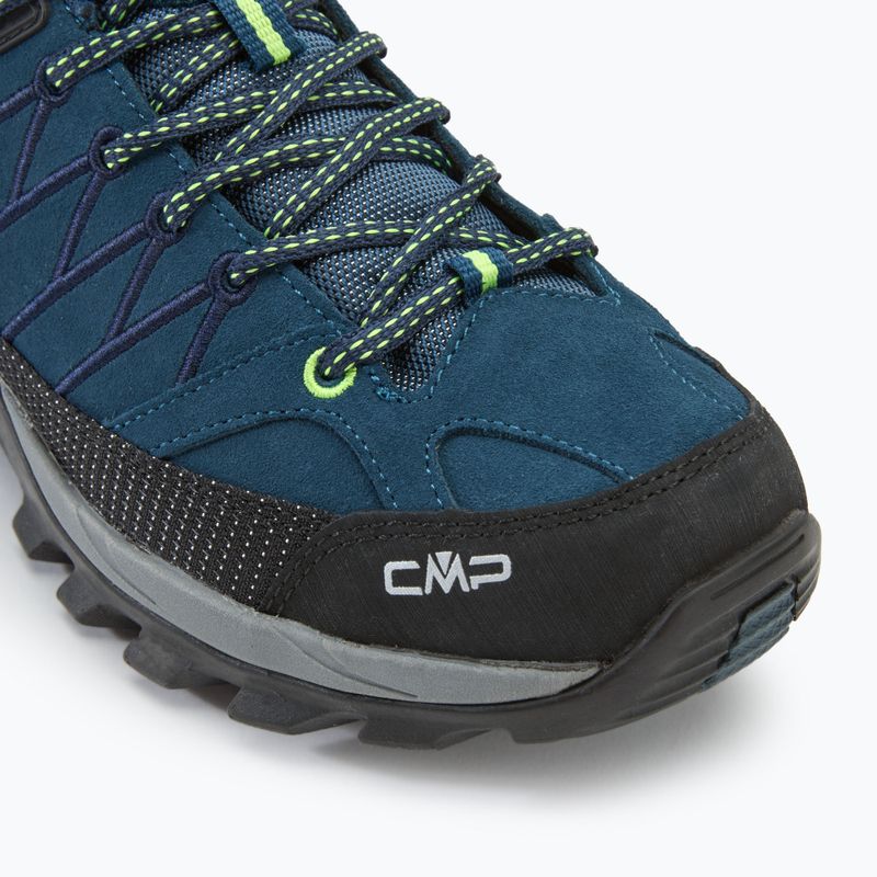 Scarpe da trekking da uomo CMP Rigel Low blu inchiostro / giallo fluo 7