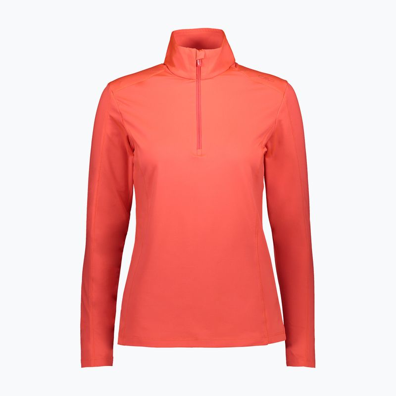 Felpa donna CMP 30L1086 rosso fluo