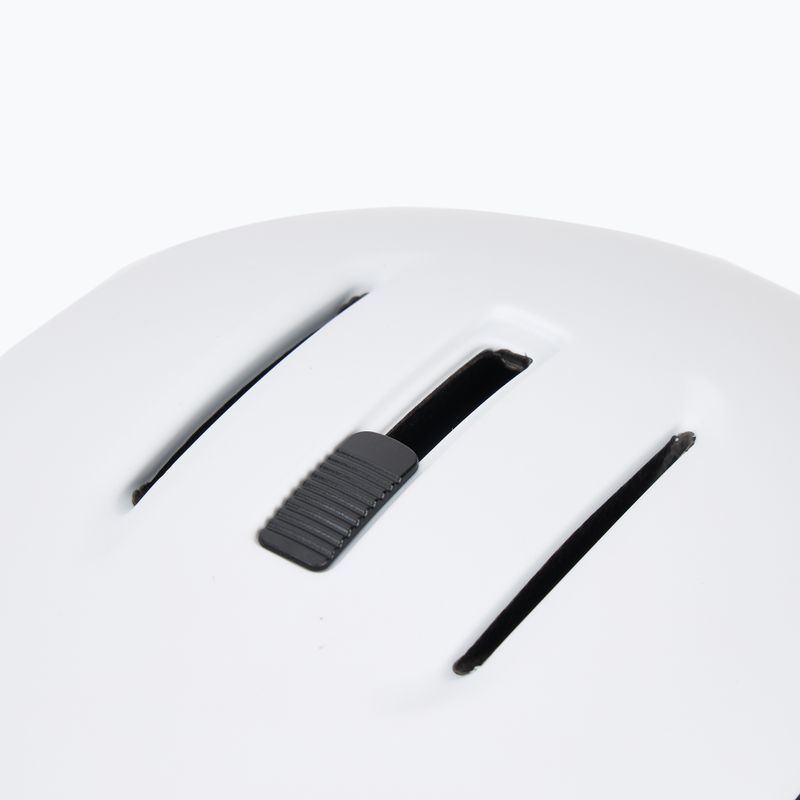 Casco da sci Briko Yuki matt shiny white/silver 9