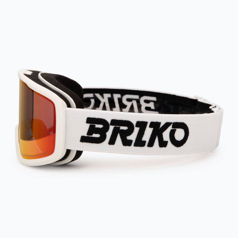 Maschera da sci Briko Chill white/red 4