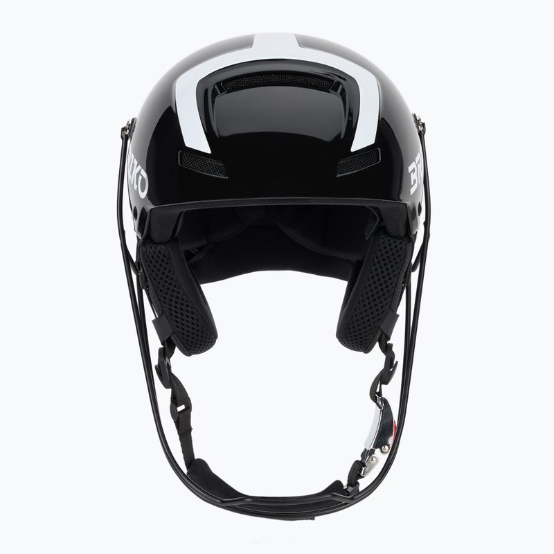 Casco da sci Briko Slalom Epp 2.0 shiny black/white 2
