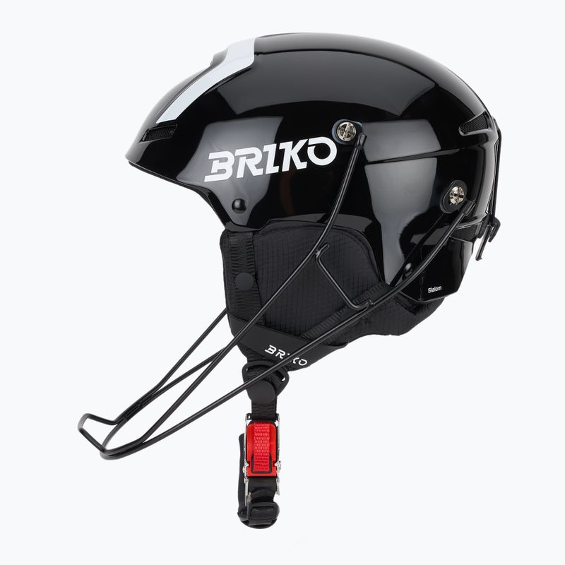 Casco da sci Briko Slalom Epp 2.0 shiny black/white 3