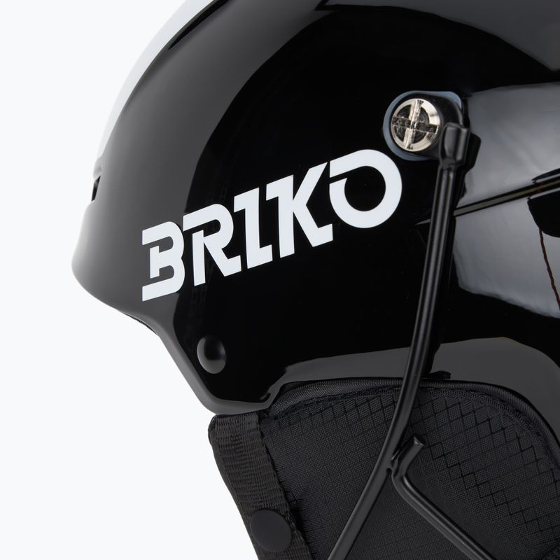 Casco da sci Briko Slalom Epp 2.0 shiny black/white 9