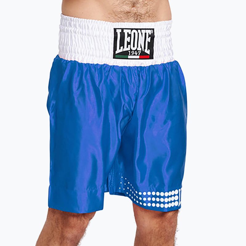 Pantaloncini da boxe LEONE 1947 Boxe blu 2