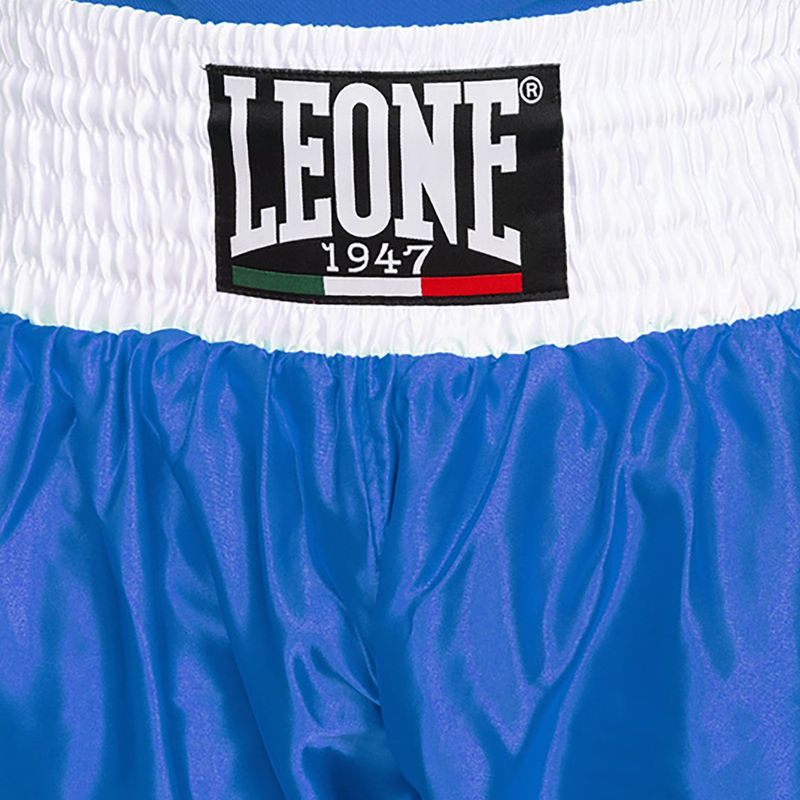 Pantaloncini da boxe LEONE 1947 Boxe blu 6