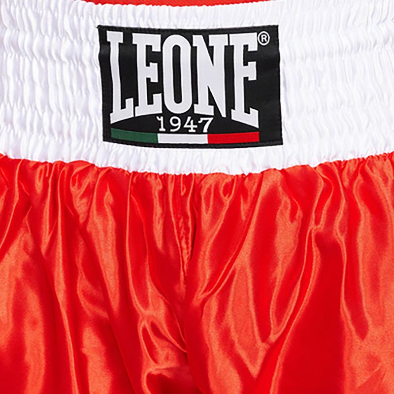 LEONE 1947 Pantaloncini da boxe rossi 6