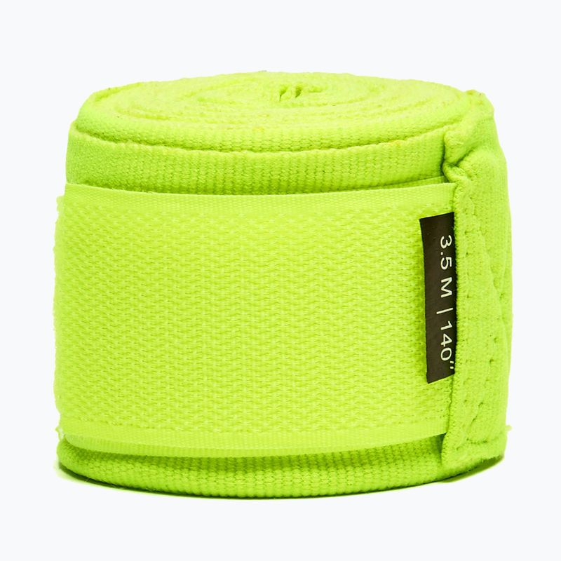 Fasce da boxe Leone 1947 Hand Wraps 350 cm fluorescent yellow 3