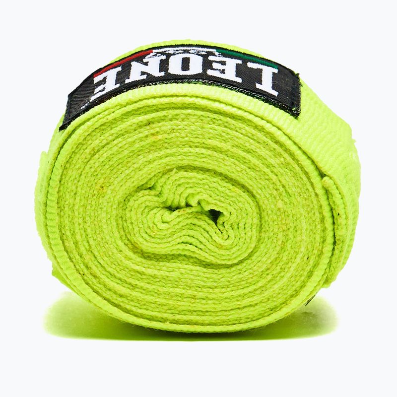 Fasce da boxe Leone 1947 Hand Wraps 350 cm fluorescent yellow 4