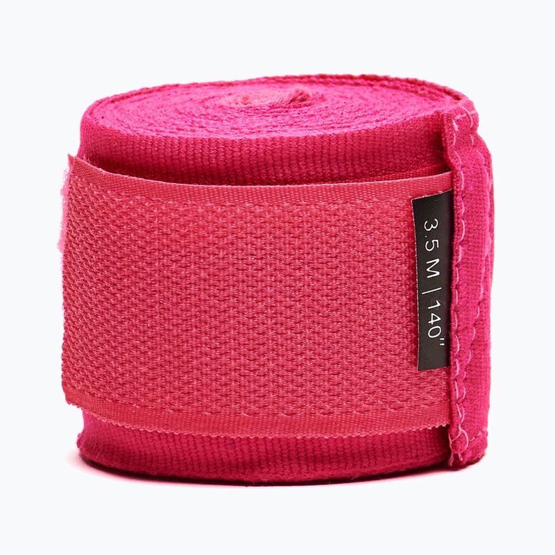 Bende da boxe Leone 1947 Hand Wraps 350 cm pink 3