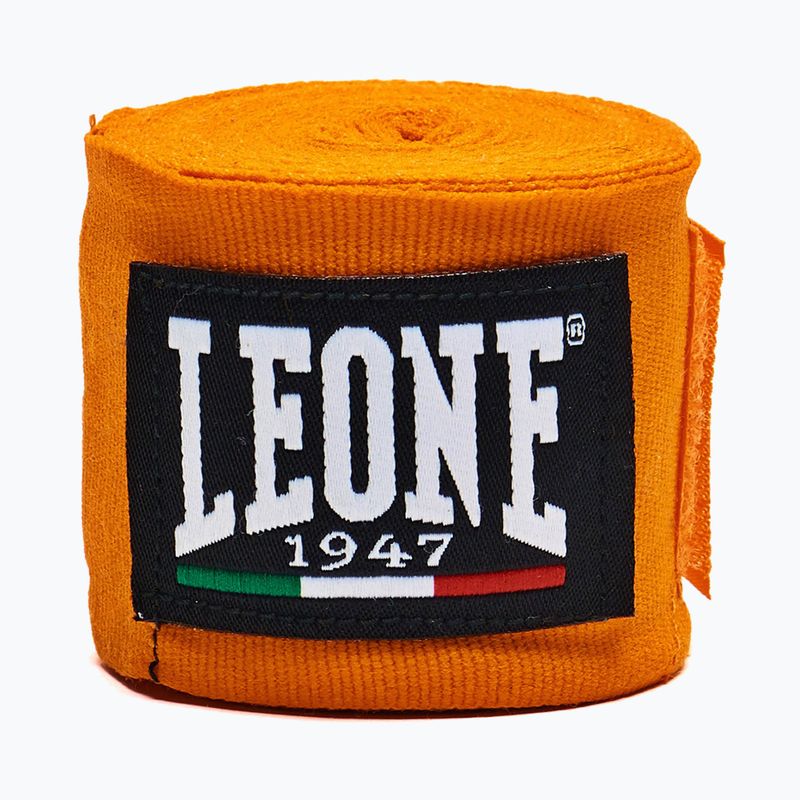 Fasce da boxe Leone 1947 Hand Wraps 350 cm orange 2