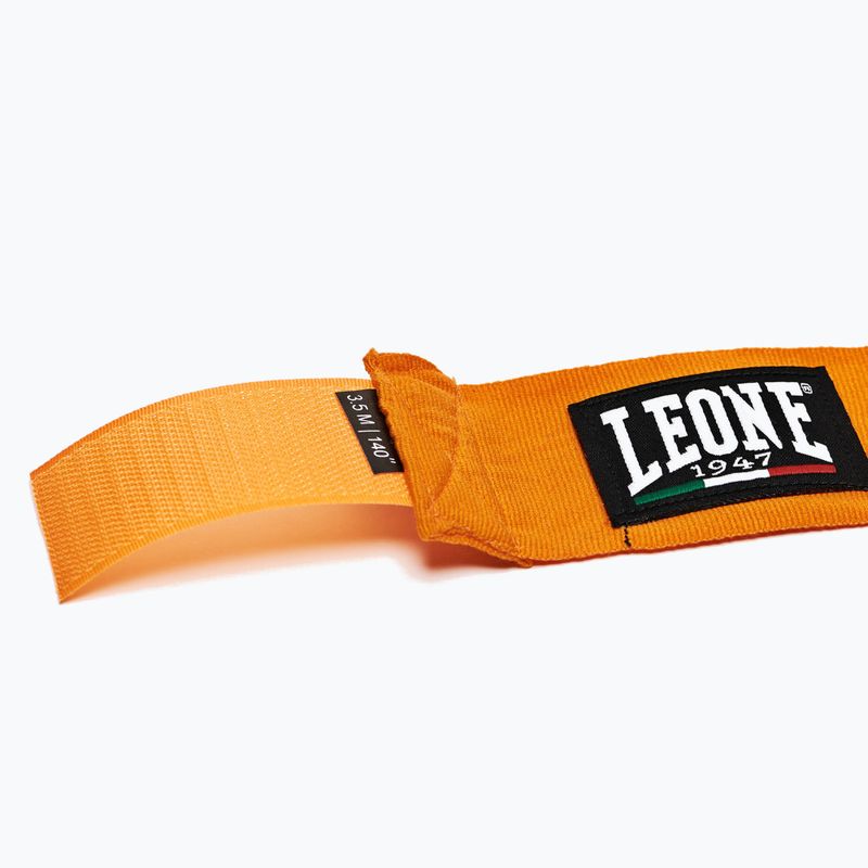 Fasce da boxe Leone 1947 Hand Wraps 350 cm orange 5