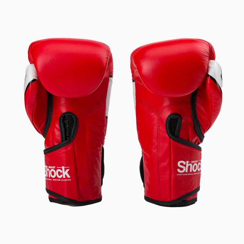 Guanti da boxe LEONE 1947 Rosso shock 2