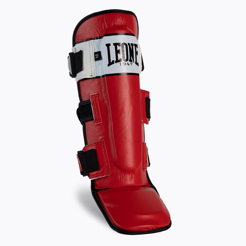 Protezioni per tibia LEONE 1947 Shock red