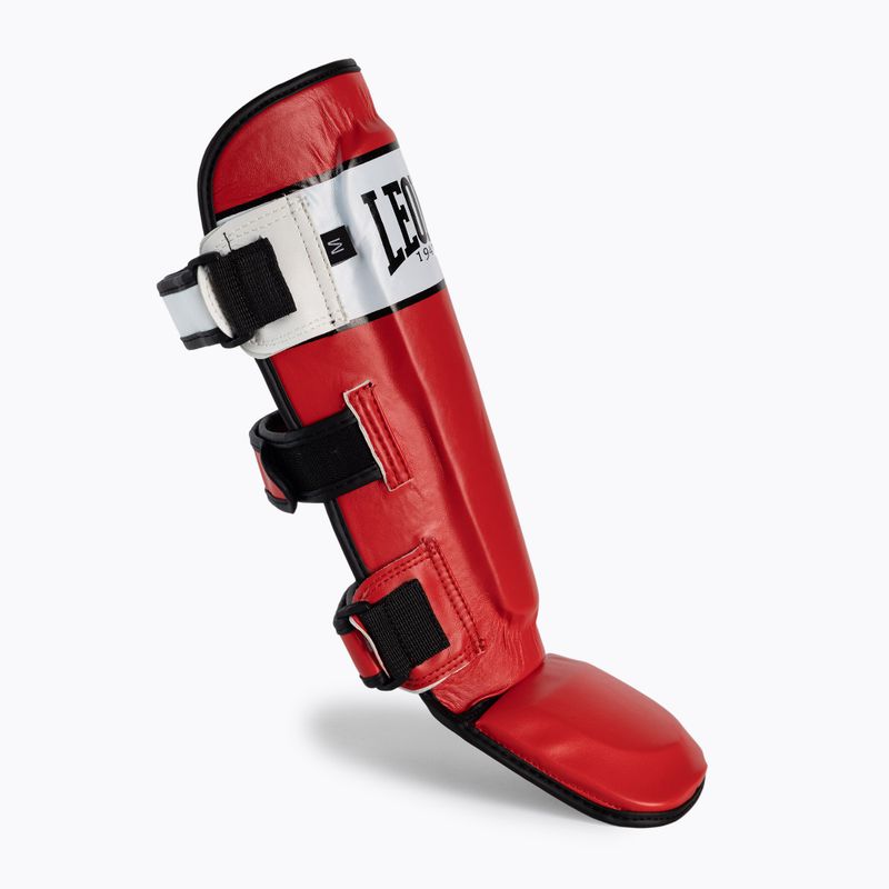 Protezioni per tibia LEONE 1947 Shock red 2