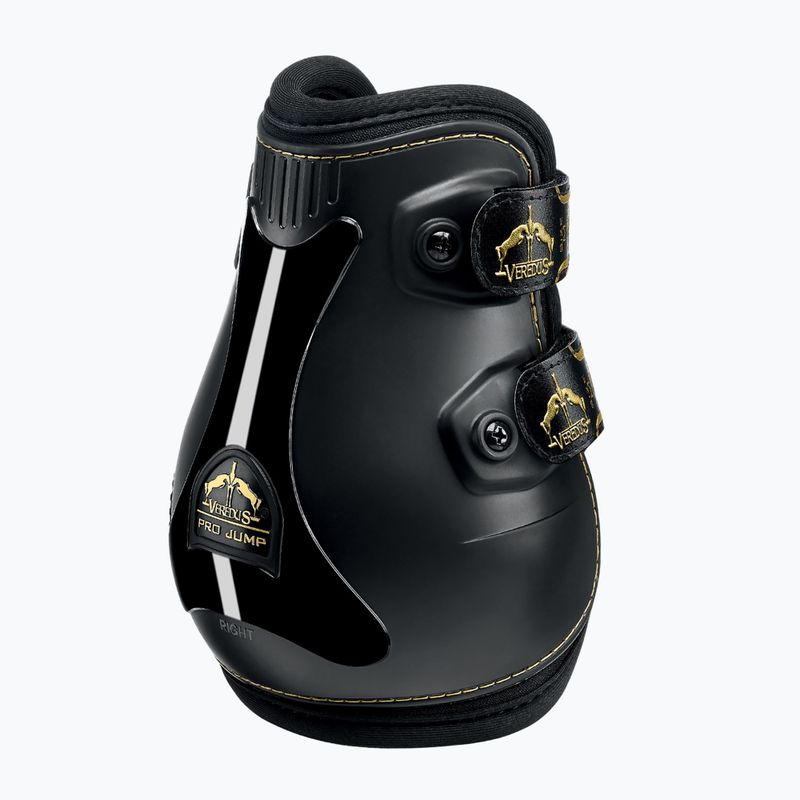 Veredus Grand Slam Pro Jump horse hind protector nero/oro