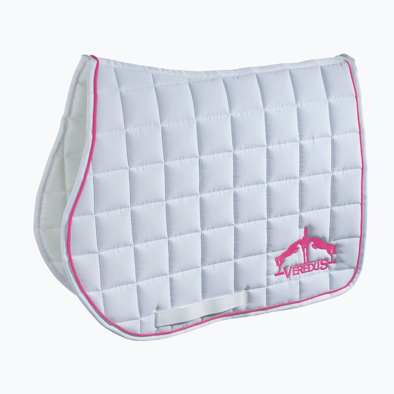 Veredus Cappello da salto per cavalli colorato bianco/rosa