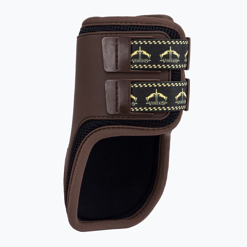 Protezione posteriore per cavalli Veredus Kevlar Gel Vento marrone 3