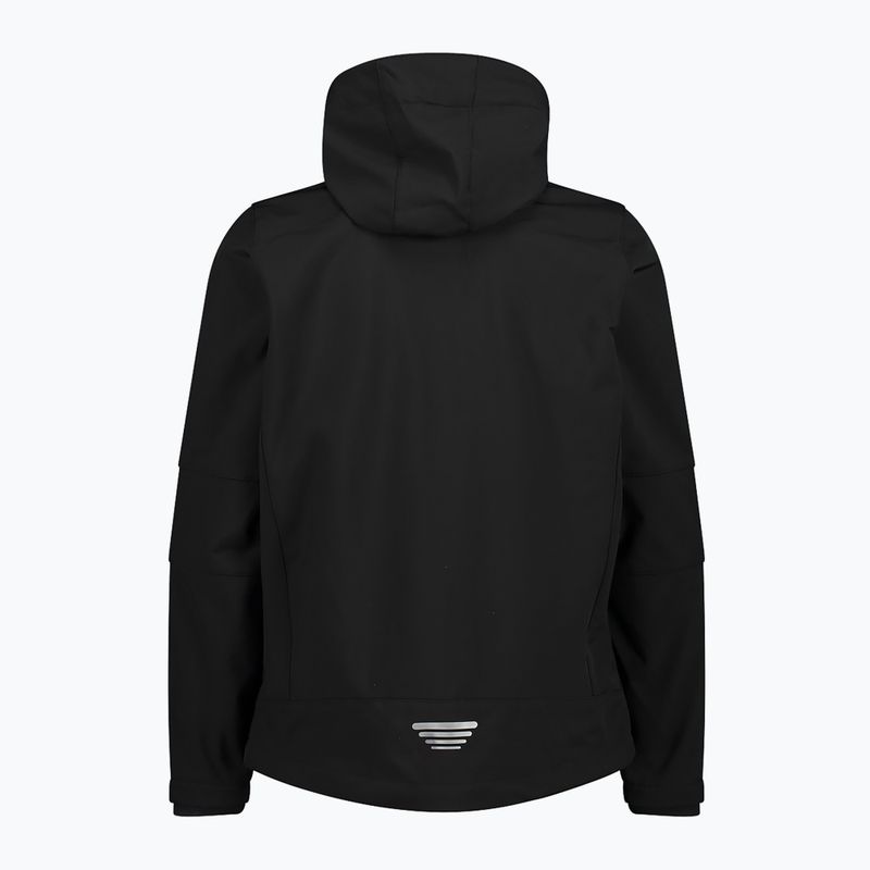 Giacca softshell CMP uomo nero 3A01787N/U901 2