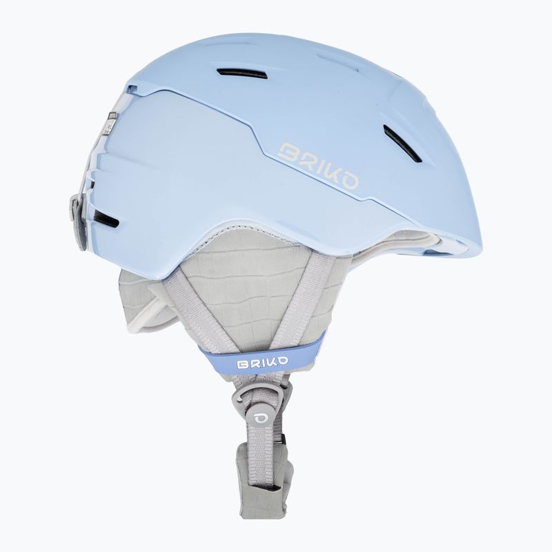 Casco da sci Briko Crystal X donna blu/bianco opaco 4