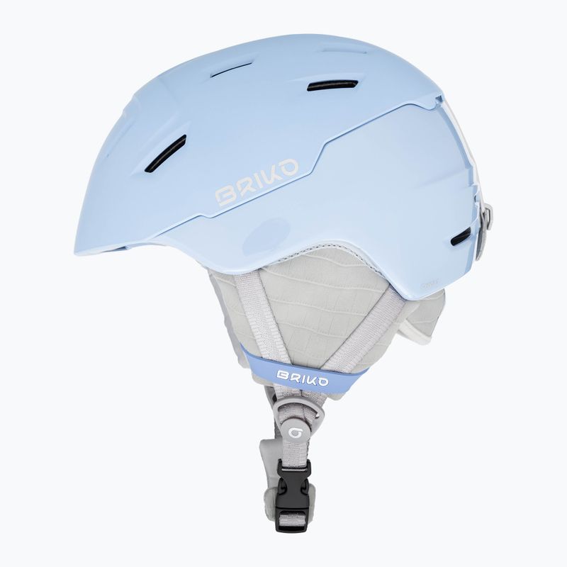 Casco da sci Briko Crystal X donna blu/bianco opaco 5