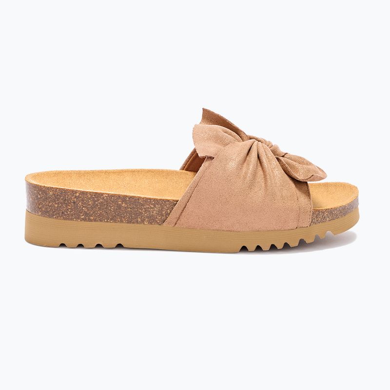 Ciabatte da donna Scholl Princess Med camel 2
