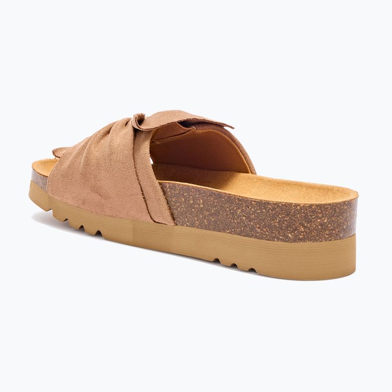 Ciabatte da donna Scholl Princess Med camel 3