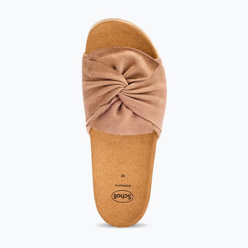 Ciabatte da donna Scholl Princess Med camel 4