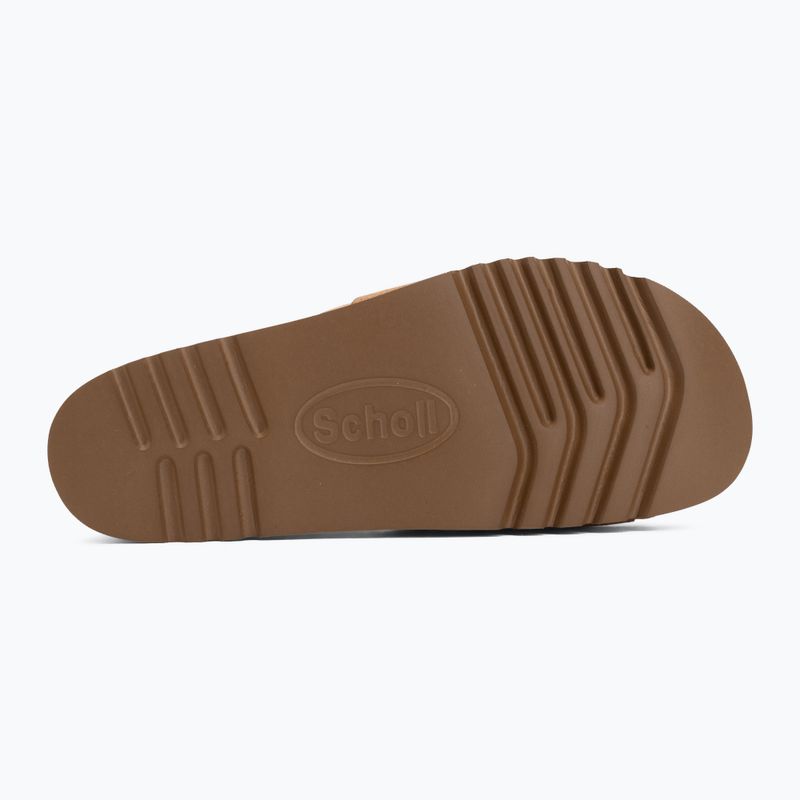 Ciabatte da donna Scholl Princess Med camel 4