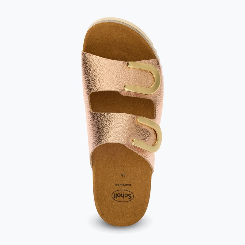 Ciabatte da donna Scholl Montery 2 Straps Ad Med rosa/oro 11