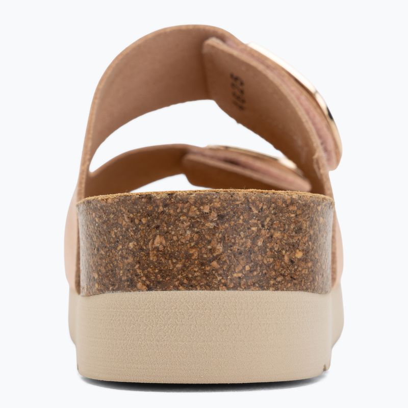Ciabatte da donna Scholl Montery 2 Straps Ad Med rosa/oro 6