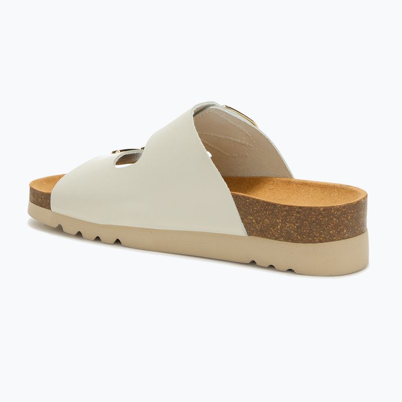 Ciabatte da donna Scholl Montery 2 Straps Ad Med off white 3