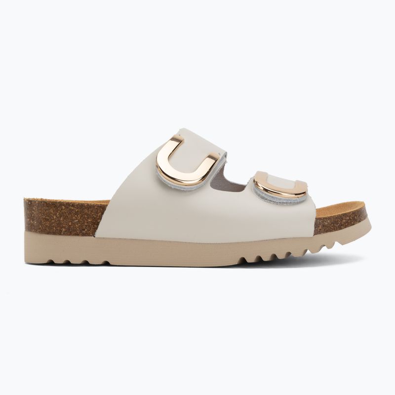 Ciabatte da donna Scholl Montery 2 Straps Ad Med off white 2