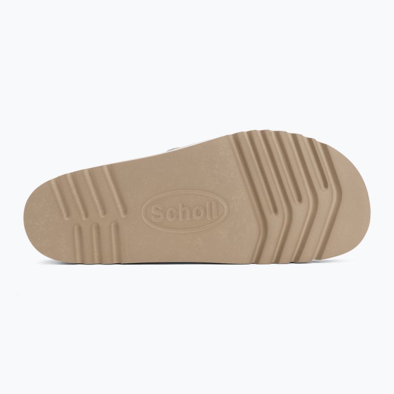 Ciabatte da donna Scholl Montery 2 Straps Ad Med off white 4