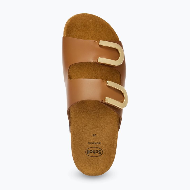 Ciabatte da donna Scholl Montery 2 Straps Ad Med cognac 4