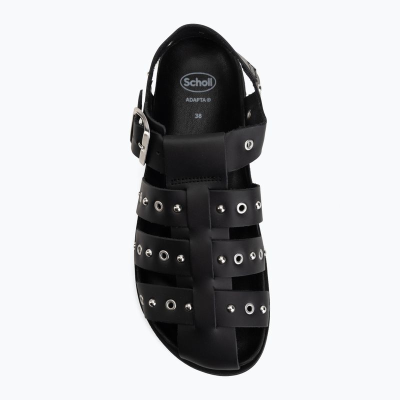 Sandali da donna Scholl Beatriz Fisherman Ring Leather black 5