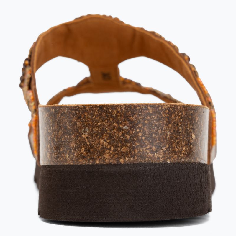 Ciabatte da donna Scholl New Bogota Wedge Med cognac/multi 6