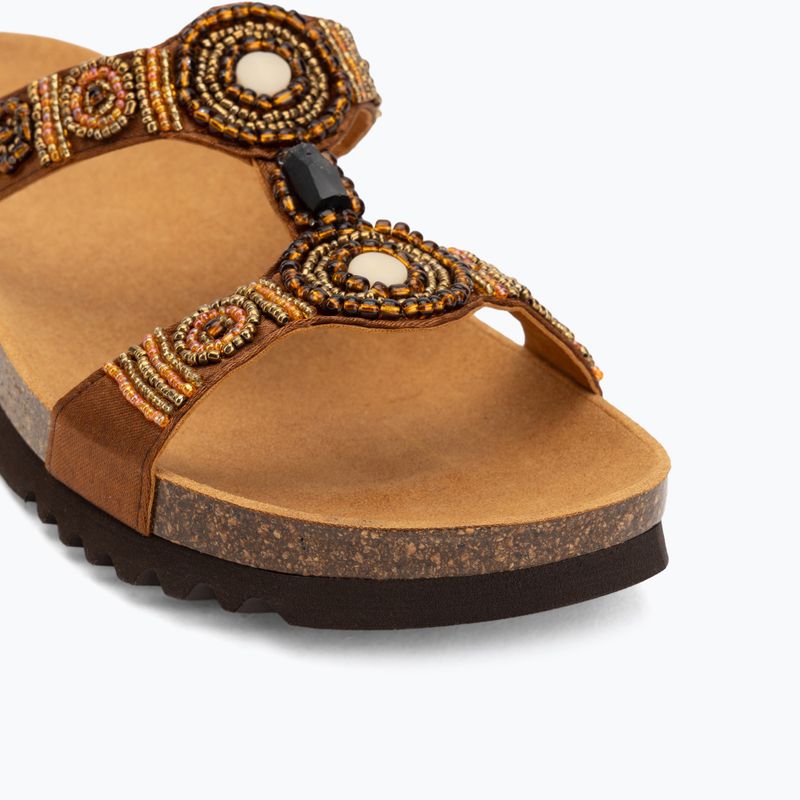 Ciabatte da donna Scholl New Bogota Wedge Med cognac/multi 7