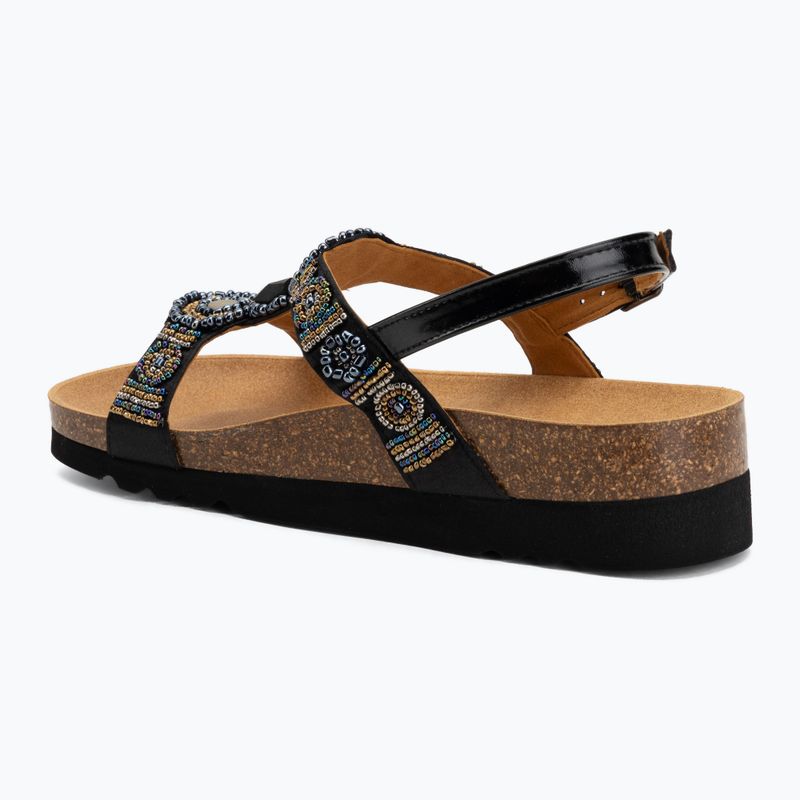 Sandali da donna Scholl Bogota Sandal Med black/multi 3
