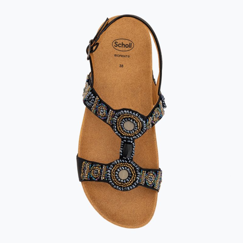 Sandali da donna Scholl Bogota Sandal Med black/multi 5