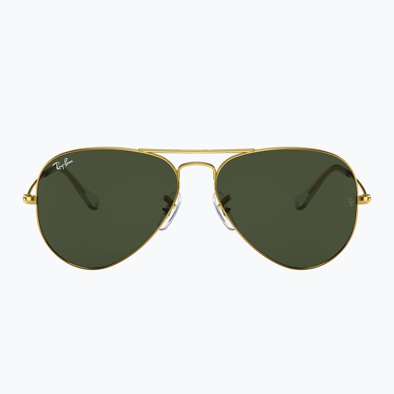 Occhiali da sole Ray-Ban Aviator Classic arista gold/green g-15 2