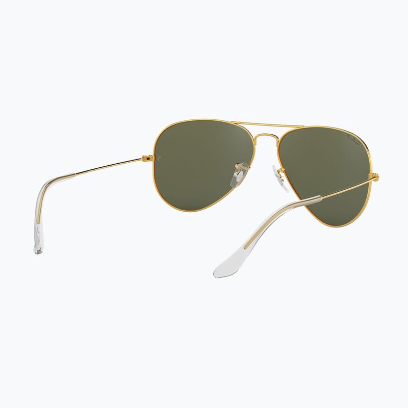 Occhiali da sole Ray-Ban Aviator Classic arista gold/green g-15 polarized 6