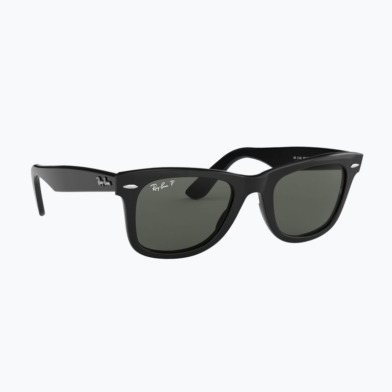 Occhiali da sole Ray-Ban Wayfarer Classic black/green polarized