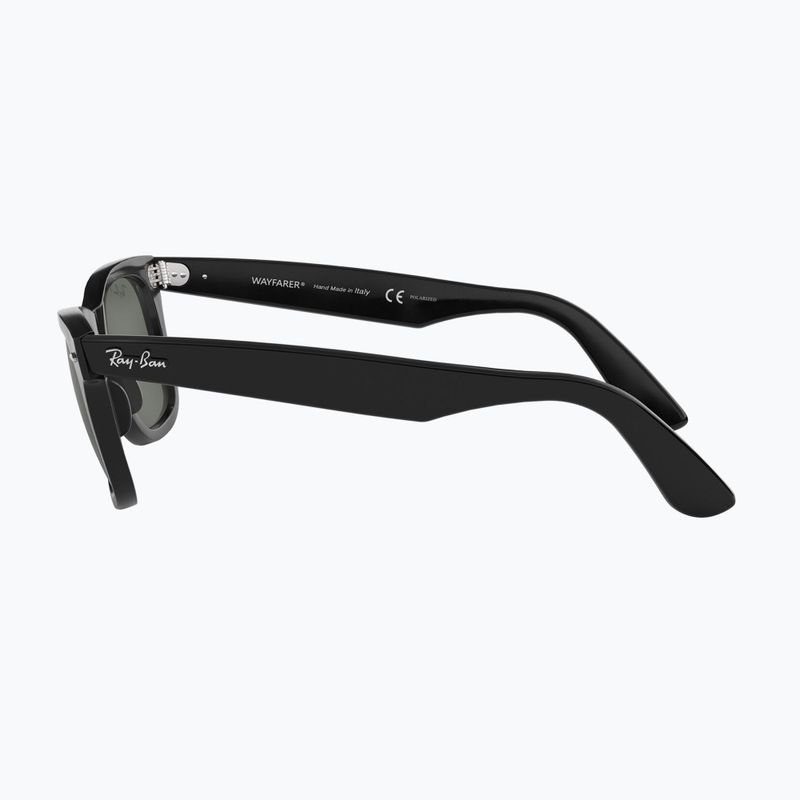 Occhiali da sole Ray-Ban Wayfarer Classic black/green polarized 7