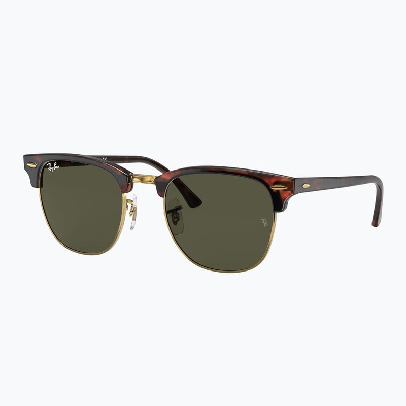 Occhiali da sole Ray-Ban Clubmaster Classic tortoiseshell/gold 4