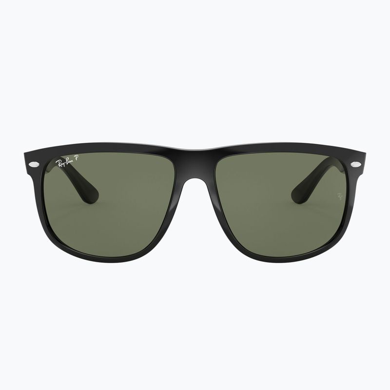 Occhiali da sole Ray-Ban Boyfriend black/dark green polarized 2