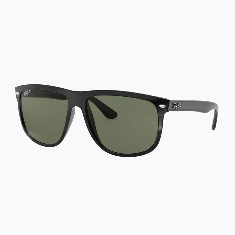 Occhiali da sole Ray-Ban Boyfriend black/dark green polarized 4